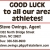 Good Luck To All Our Area Athletes!