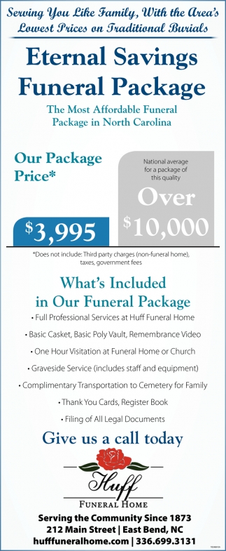 Eternal Savings Funeral Package