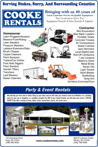 Party & Event Rental