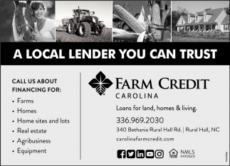A Local Lender You Can Trust