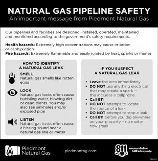 Natural Gas Pipeline Safety