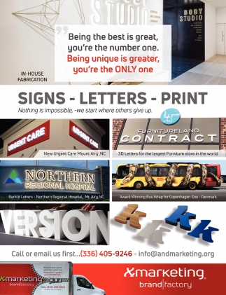 Signs - Letters - Prints
