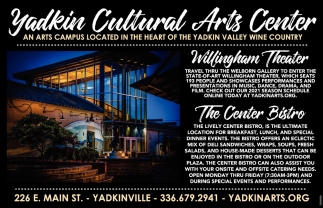An Arts Campus Located In The Heart Of The Yadkin Valley