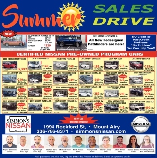 Summer Sales Drive