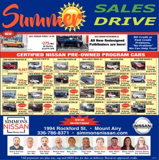 Summer Sales Drive