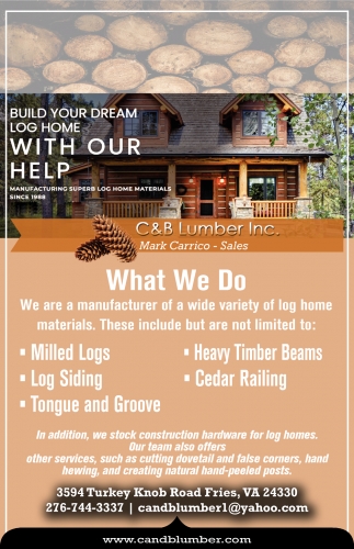 Build Your Dream Log Home With Our Help