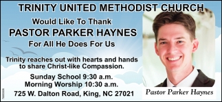 Pastor Parker Haynes