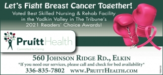 Let's Fight Breast Cancer Together!