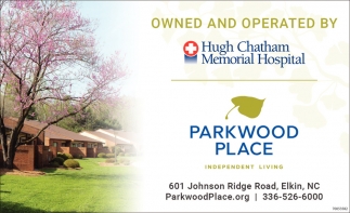 Owned And Operated By Hugh Chatham Memorial Hospital