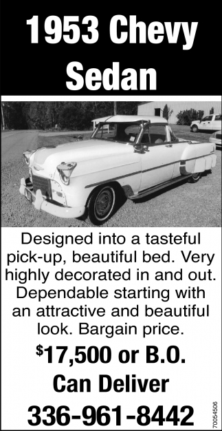1953 Chevy Sedan