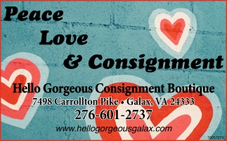 Peace, Love & Consignment