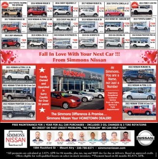Fall In Love With Your Next Car!!