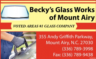Voted Areas #1 Glass Company