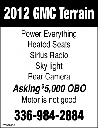 2012 GMC Terrain