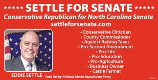 Settle For Senate