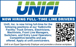 Now Hiring Full Time Line Drivers