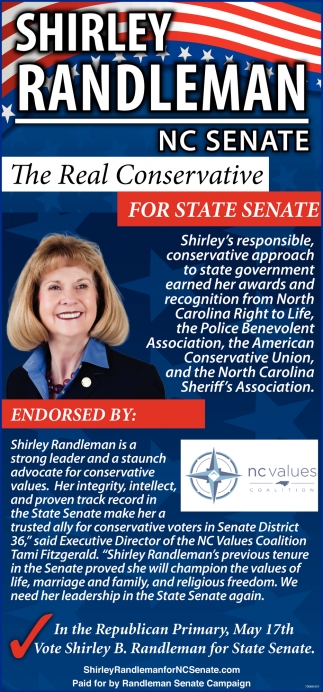 The Real Conservative For State Senate