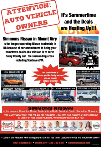 Attention Auto Vehicle Owners