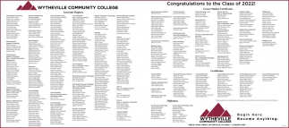 Congratulations To The Class Of 2022!