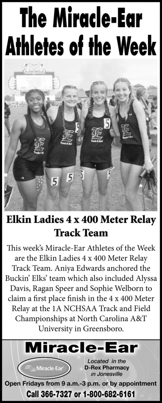 Athlete Of The Week