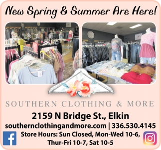 New Spring & Summer Are Here!
