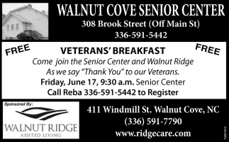 Veterans' Breakfast