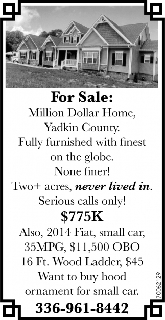 For Sale