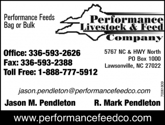 Performance Feeds Bag Or Bulk