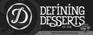 Defining Desserts