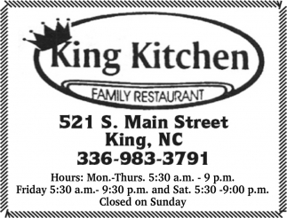 King Kitchen Family Restaurant