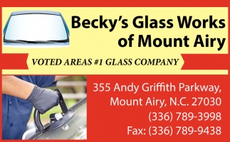 Voted Areas #1 Glass Company!
