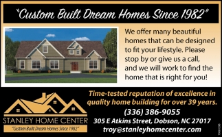 Custom Built Dream Homes Since 1982