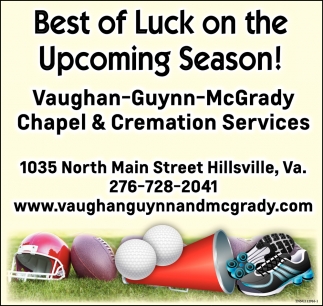 Best Of Luck On The Upcoming Season!