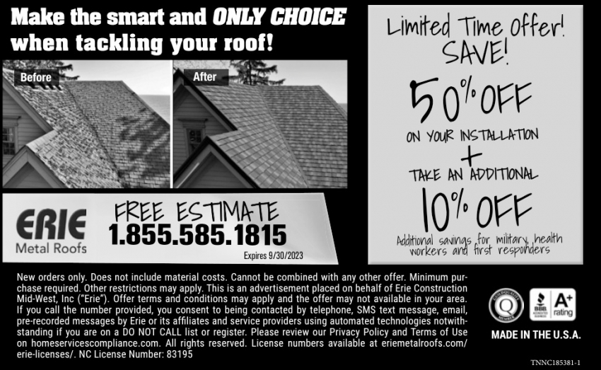 Free Estimates
