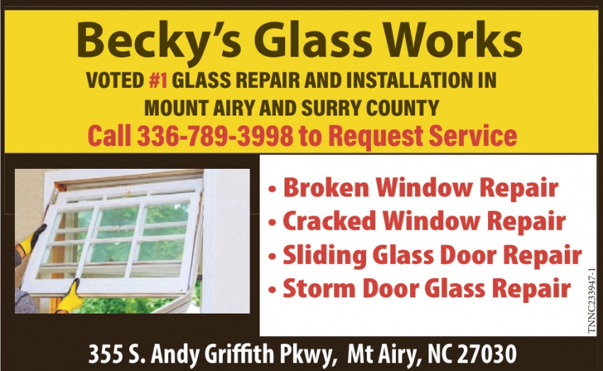 Becky's Glass Works Of Mount Airy