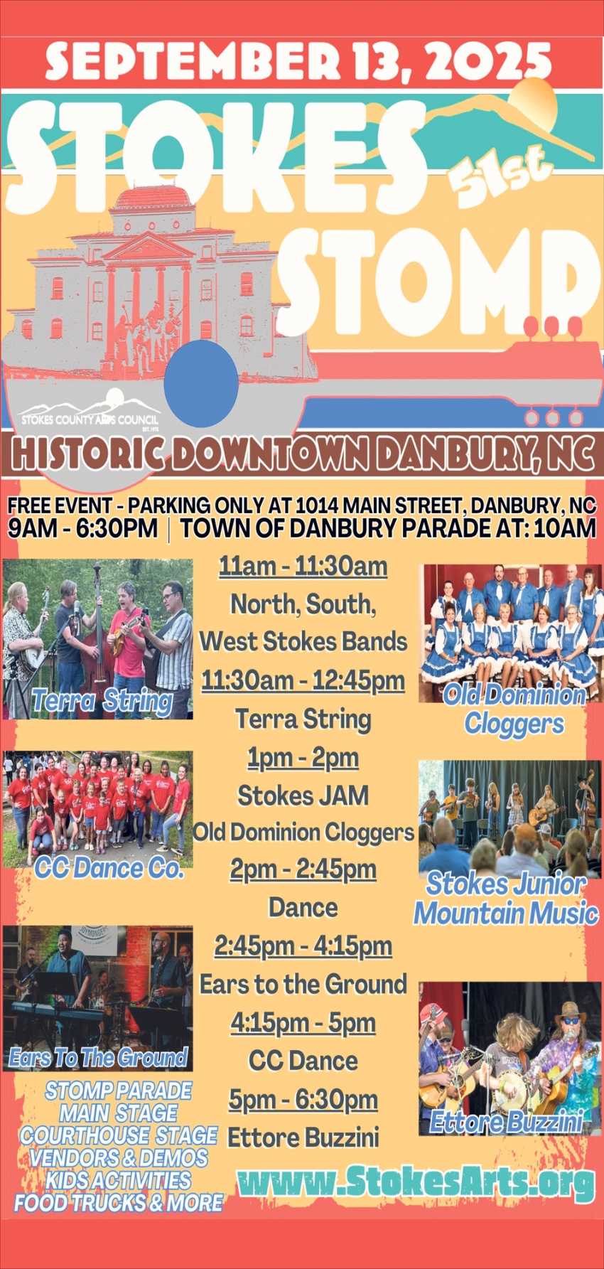 Stokes Stomp Festival on The Dan