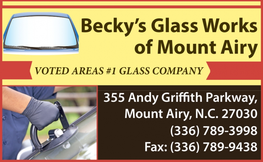 Becky's Glass Works Of Mount Airy