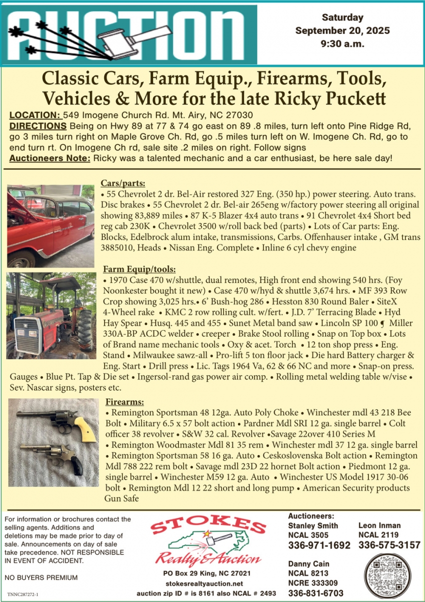 Stokes Realty & Auction