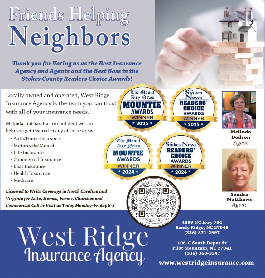 WEST RIDGE INSURANCE