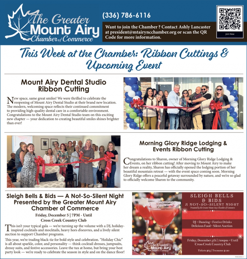 The Greater Mount Airy Chamber of Commerce