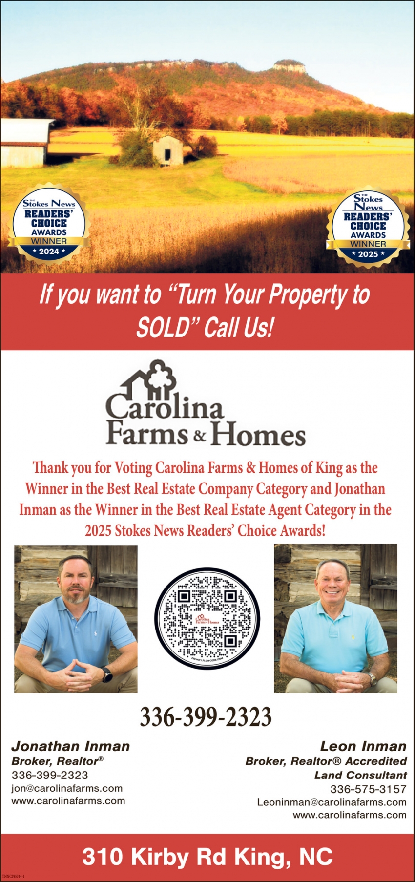 Carolina Farms & Homes