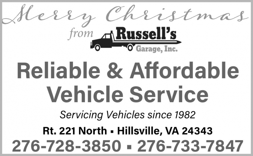 Russell's Garage, Inc.