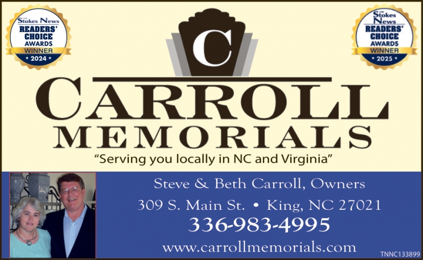 Carroll Memorials