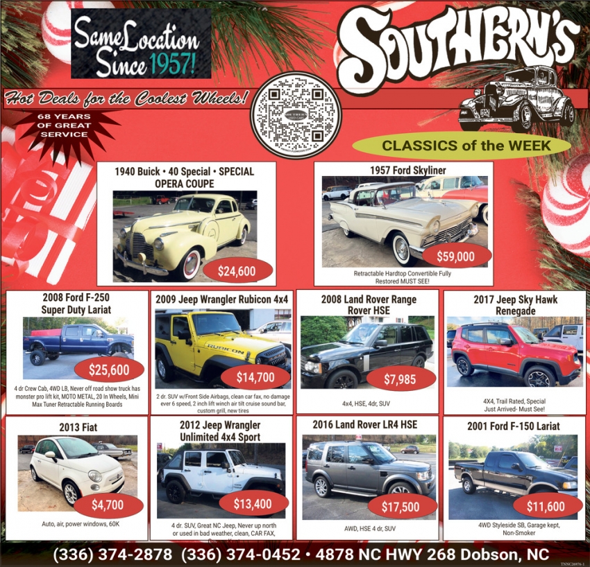 Southern's Used Cars
