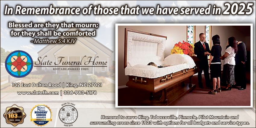 Slate Funeral Home