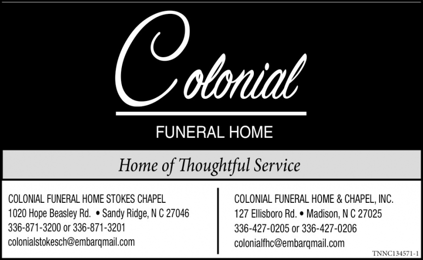 Colonial Funeral Home