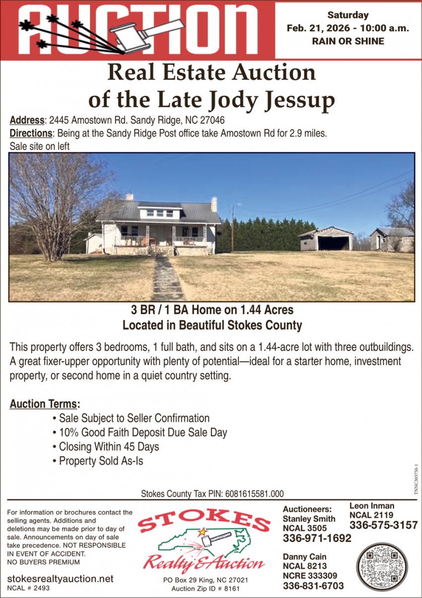 Stokes Realty & Auction