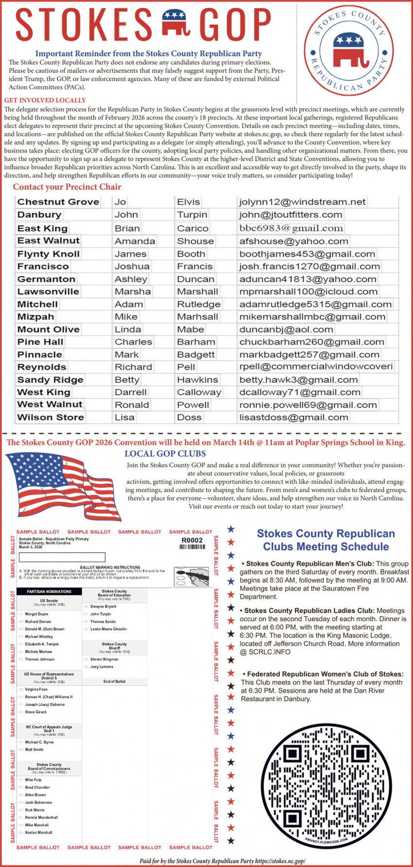 Stokes County Republican Party