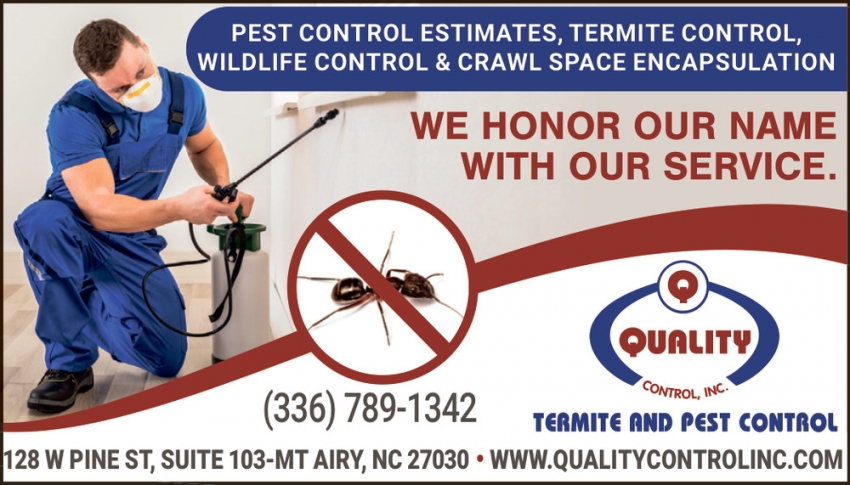 Quality Control, Inc.