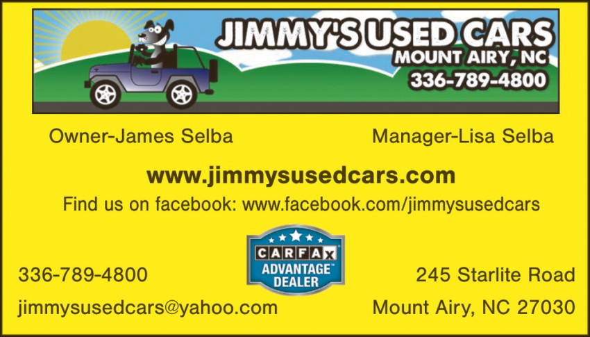 Jimmy's Used Cars